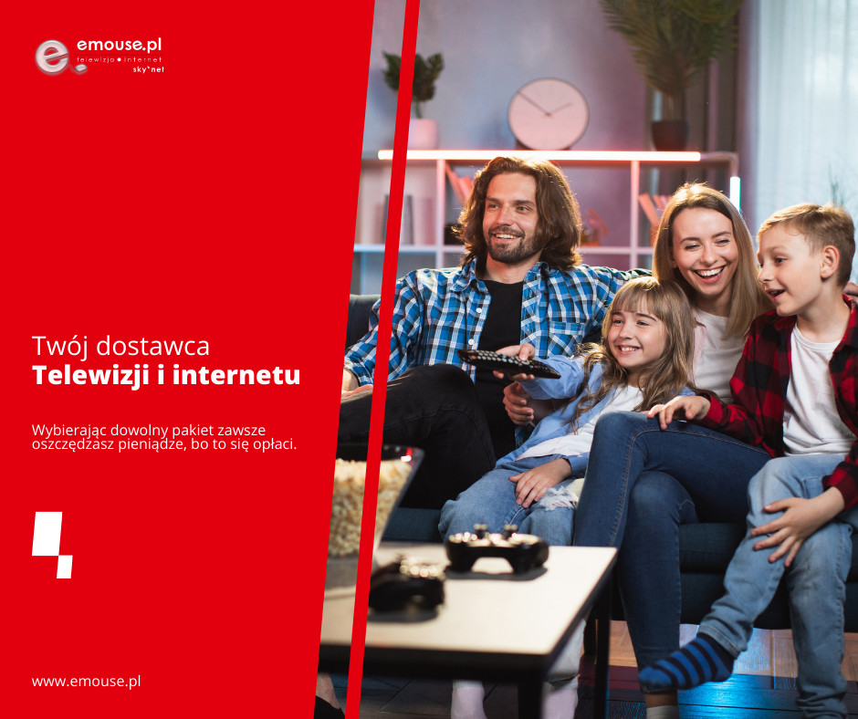 Firma E-mouse Suwałki - Lokalny dostawca Internetu światłowodowego i telewizji